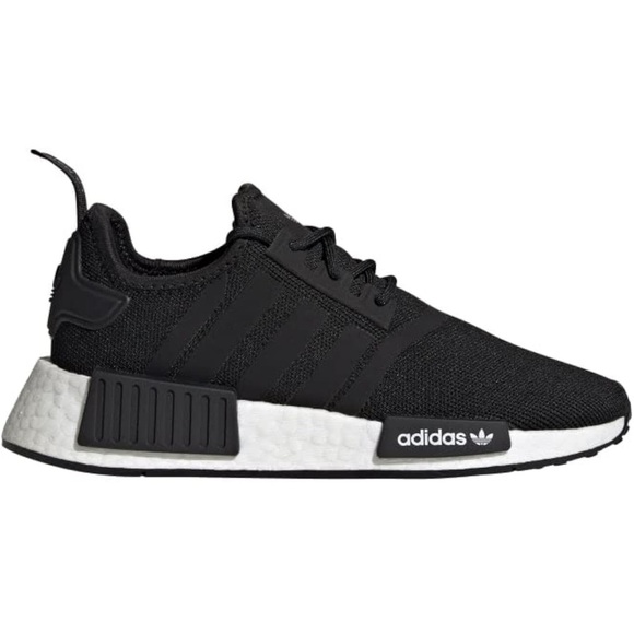 Women’s Black Adidas NMDs Size 6 - Picture 1 of 7
